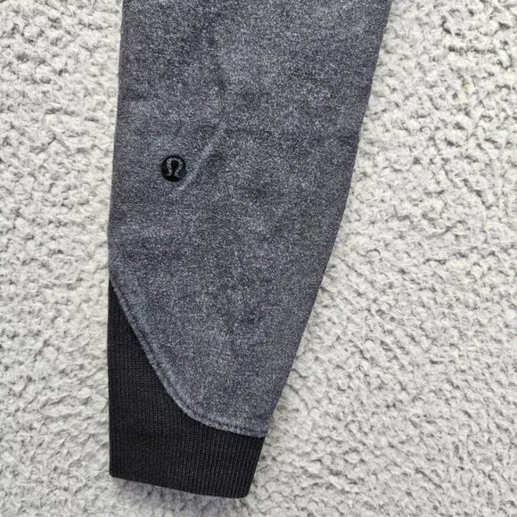 Lululemon Womens 4 Activewear Leggings Gray Black Athletic Pants - Picture 8 of 10